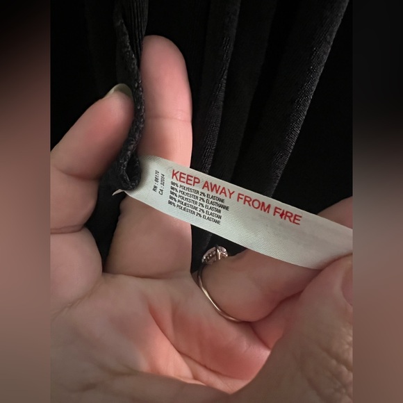 Free People - Black Turnt Bodysuit - Size Medium - Picture 4 of 5